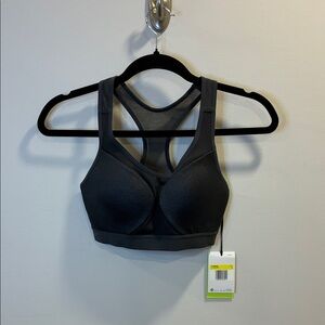 Nike Charcoal High Support Sports Bra